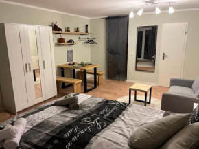 Studio an der Elbe mit Balkon, Küche und Netflix